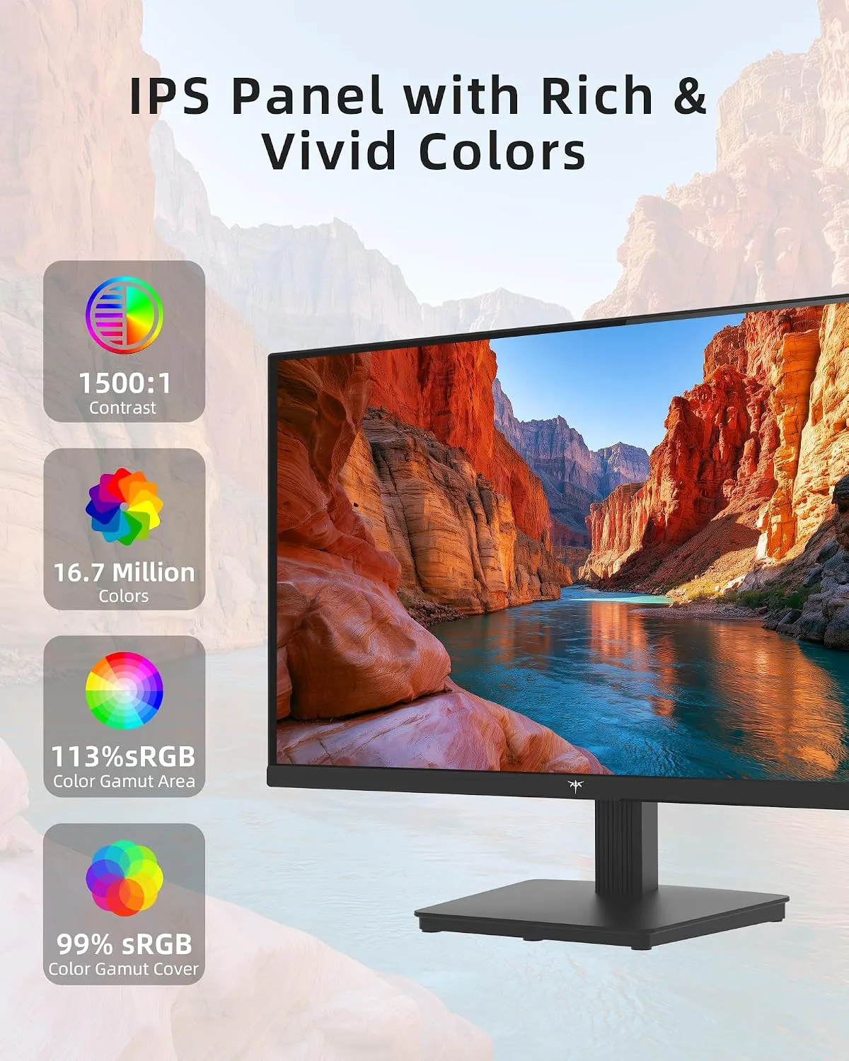 KTC 24 Inch 144Hz Gaming Computer Monittor, FHD IPS Panel, H24B9S-2