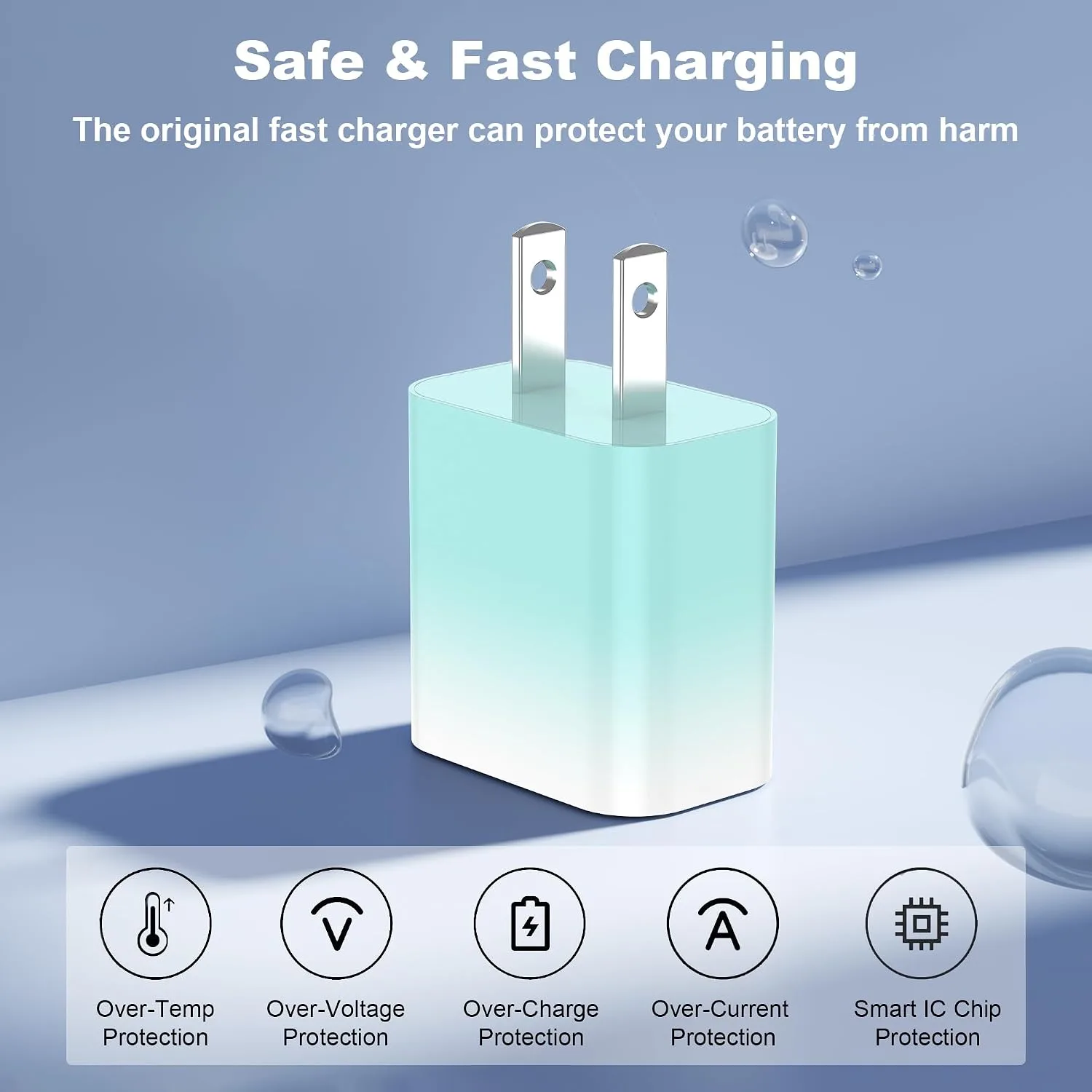 iPhone Charger Fast Charger,USB C Charger 4 Pack, 6FT Lightning Cable