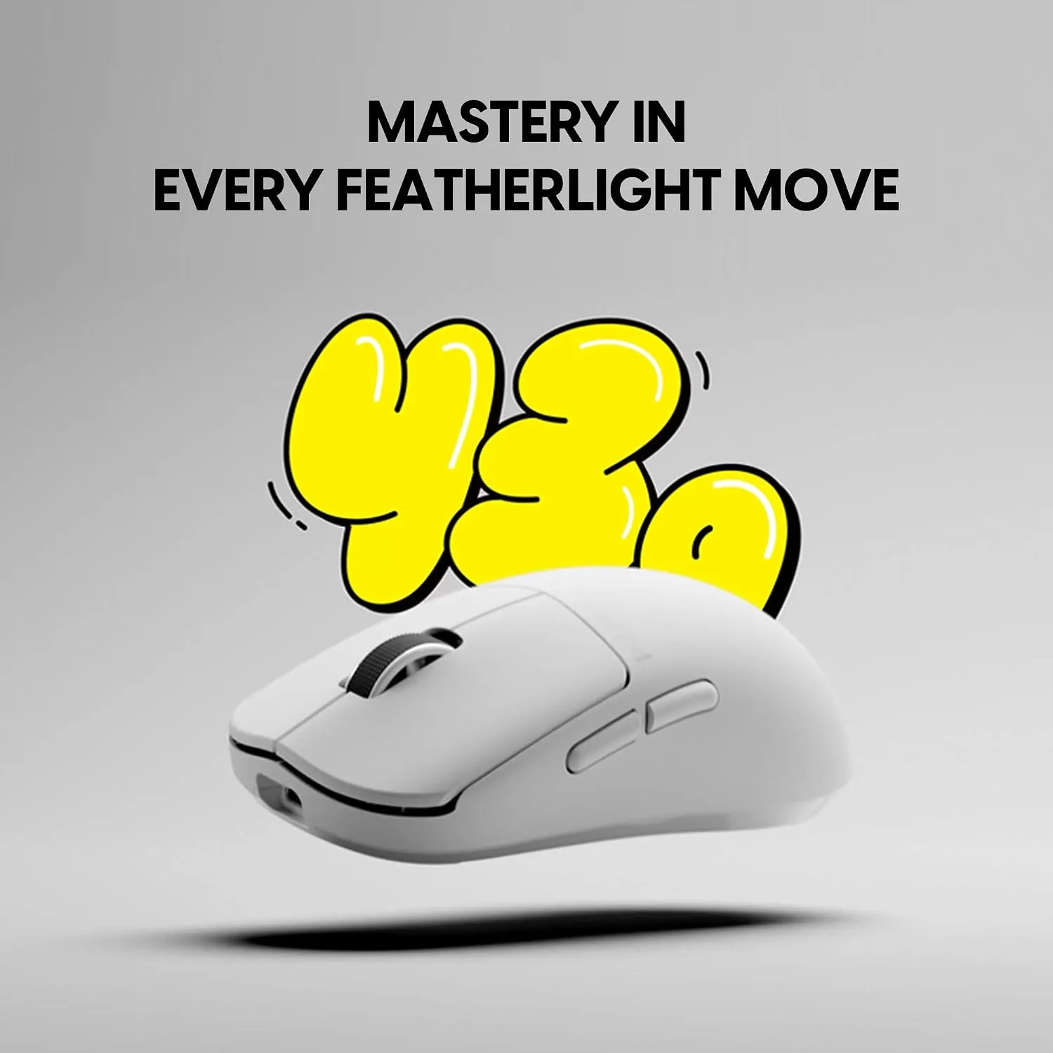 Pulsar Gaming Gears X2N Crazylight Gaming Mouse, Medium, Uyuni White