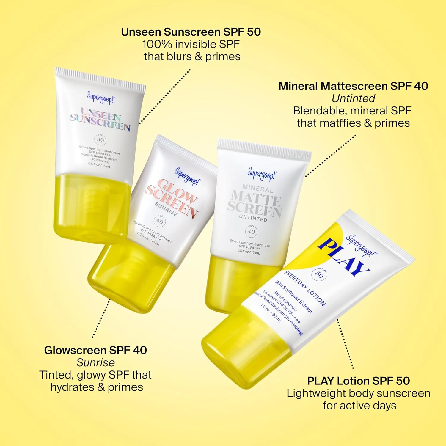 Supergoop! SPF Travel-Sized Favorites Set