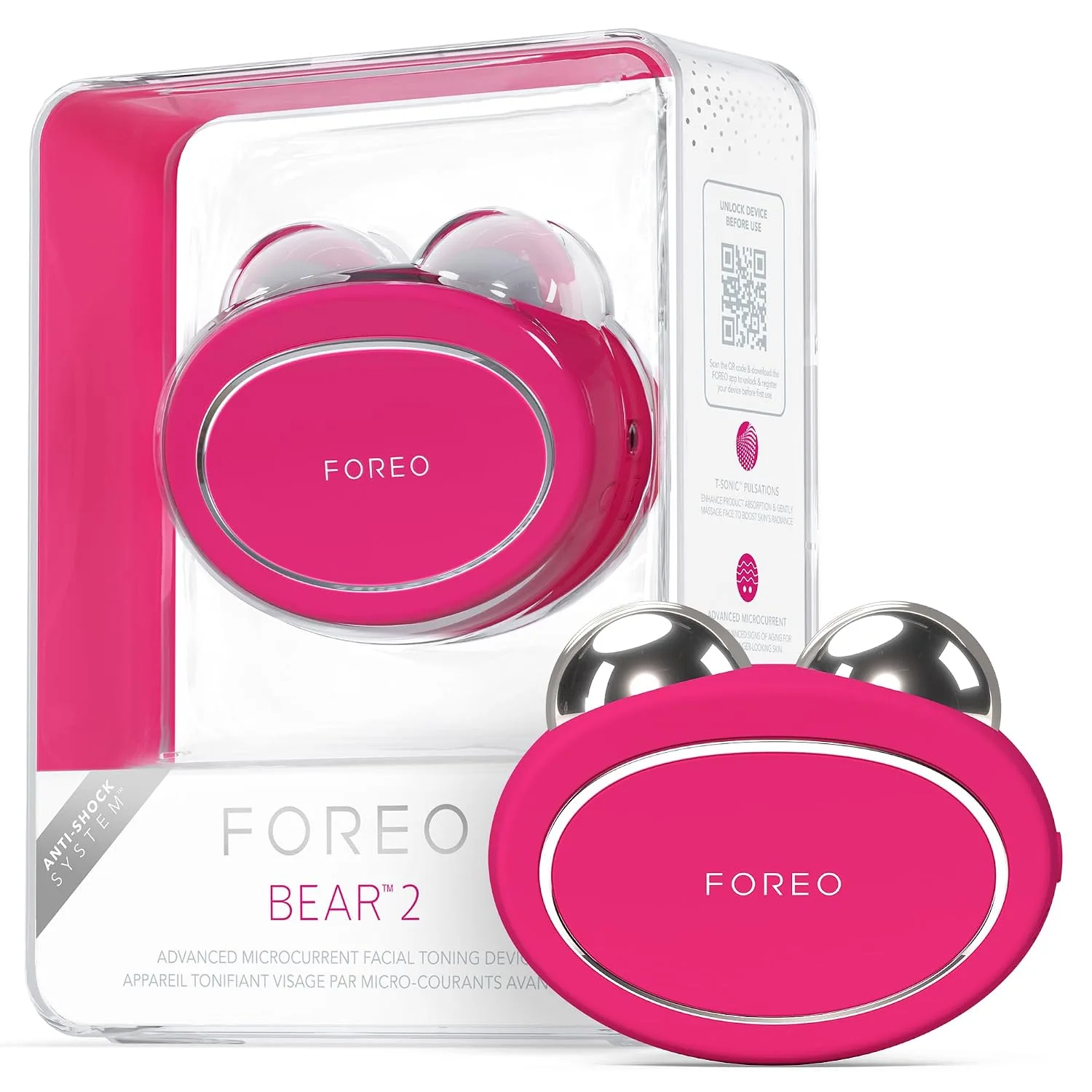 FOREO Bear 2 Advanced Microcurrent Facial Device - Lifting & Toning