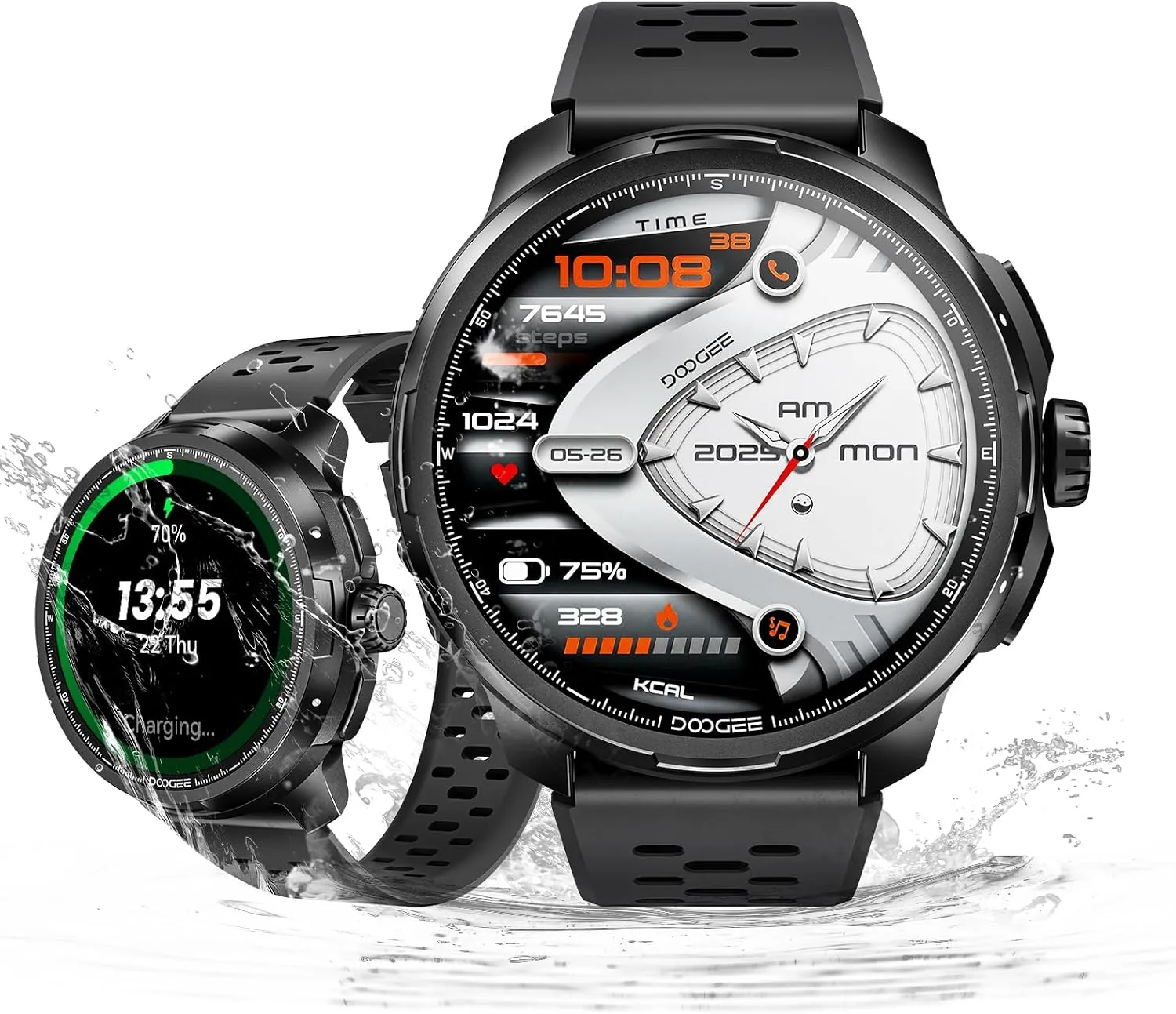 ANYMOVING M1 Smart Watches,Dual-Band GPS & 170+ Sports Modes