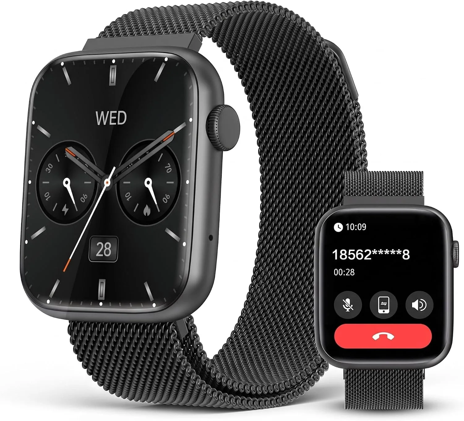 EarlySincere Smart Watch for Men 1.9" HD AMOLED AOD, DA GPT, AI Watch Face