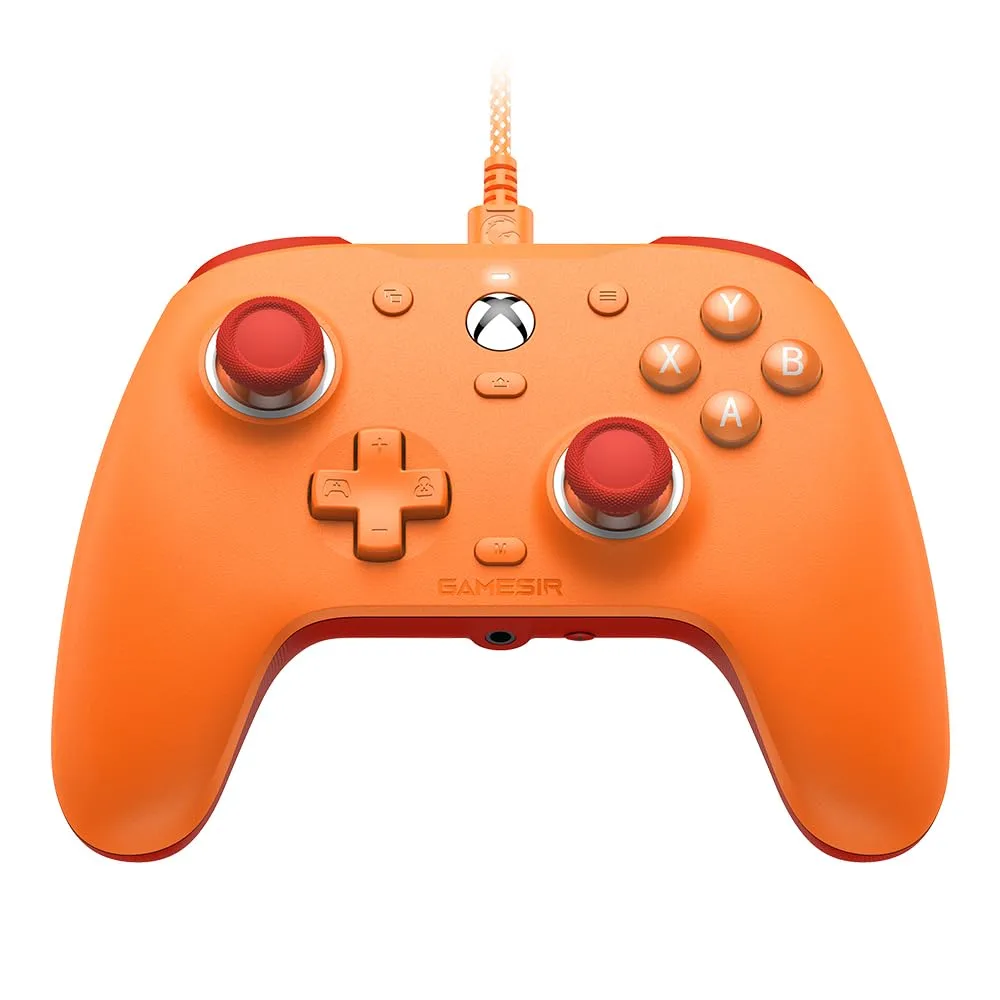 Control Gamer GameSir G7 SE con cable para Xbox Series X|S, Xbox One y Windows 10/11 Naranja