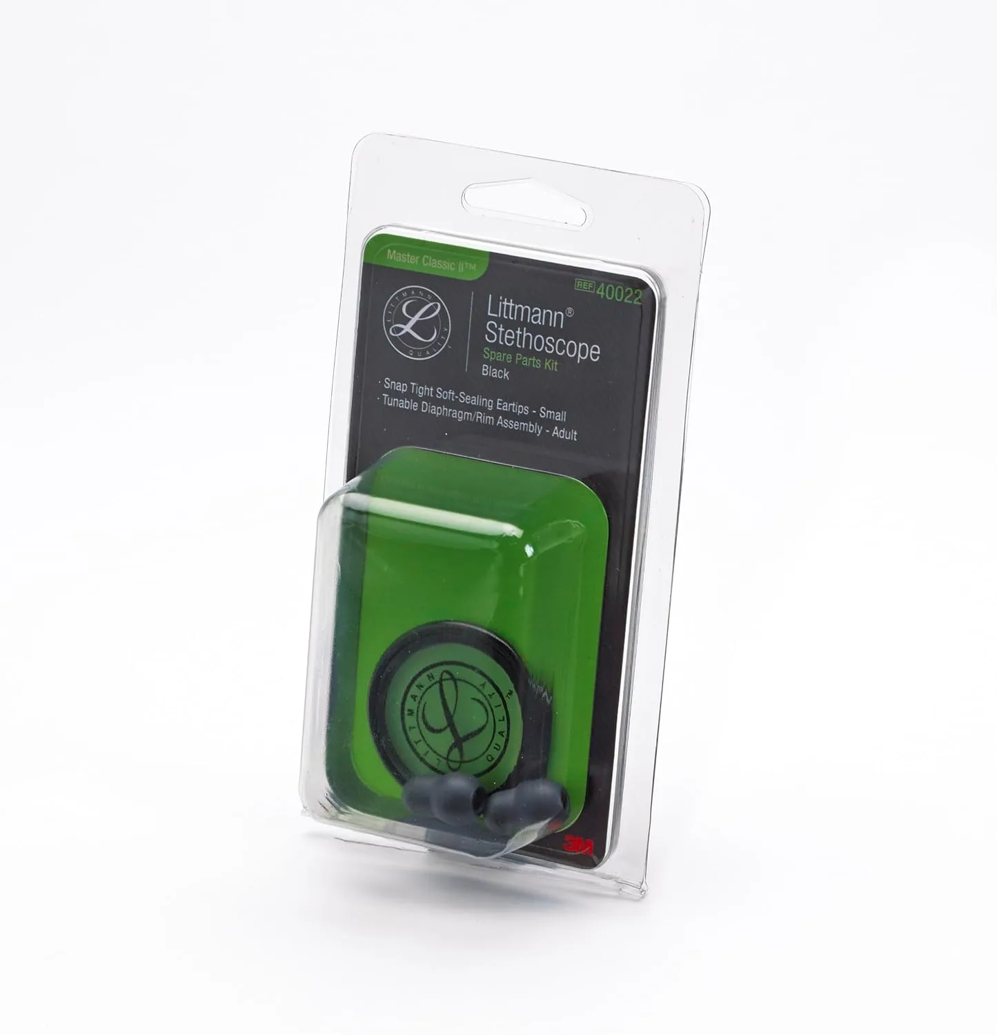 Littmann Spare Parts Kit for Master Classic II, 40022, Black