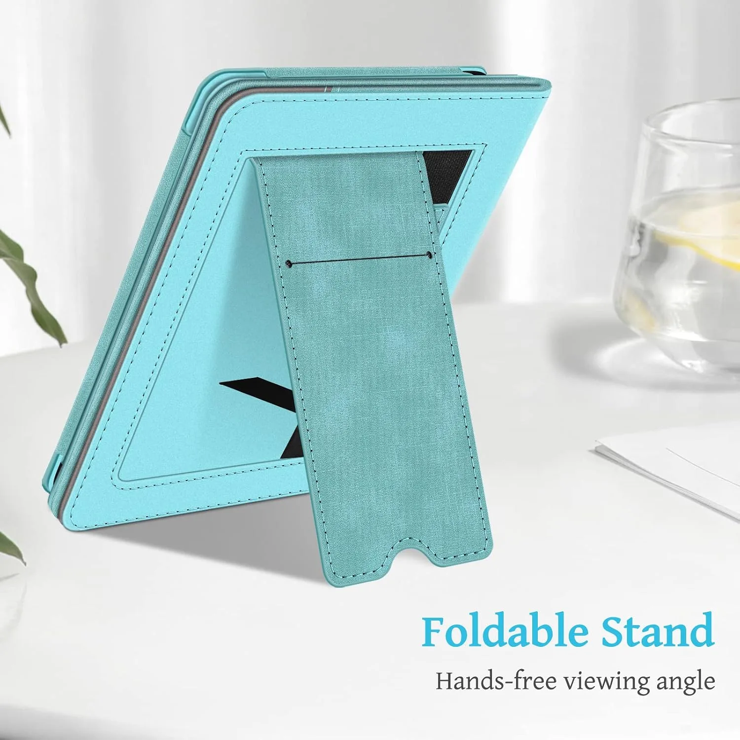 Fintie Stand Case for 6" Kindle 11th Generation 2024/2022, Turquoise