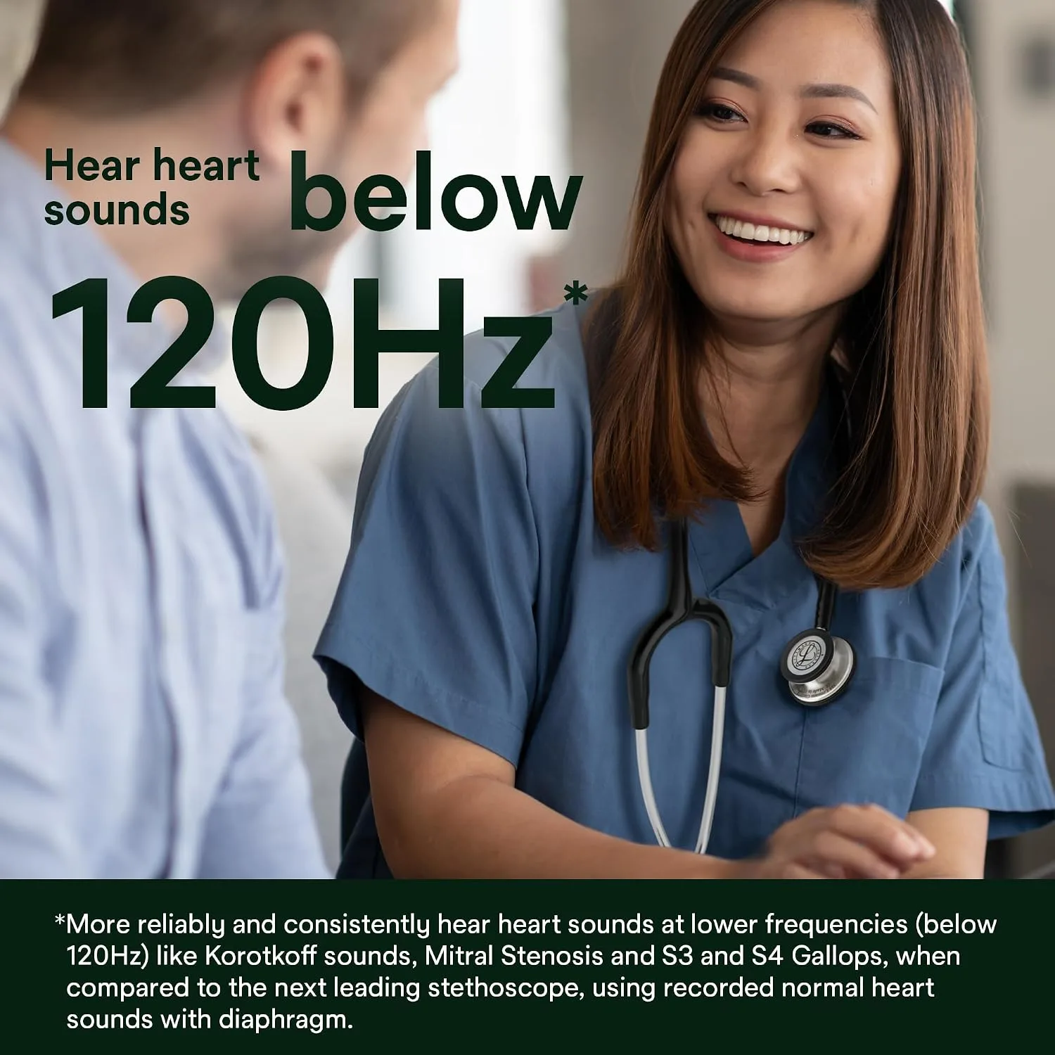 3M Littmann Classic III Monitoring Stethoscope, 5831, More Than 2X as Loud, Weighs Less, Stainless Steel Chestpiece, 27" Plum Tube