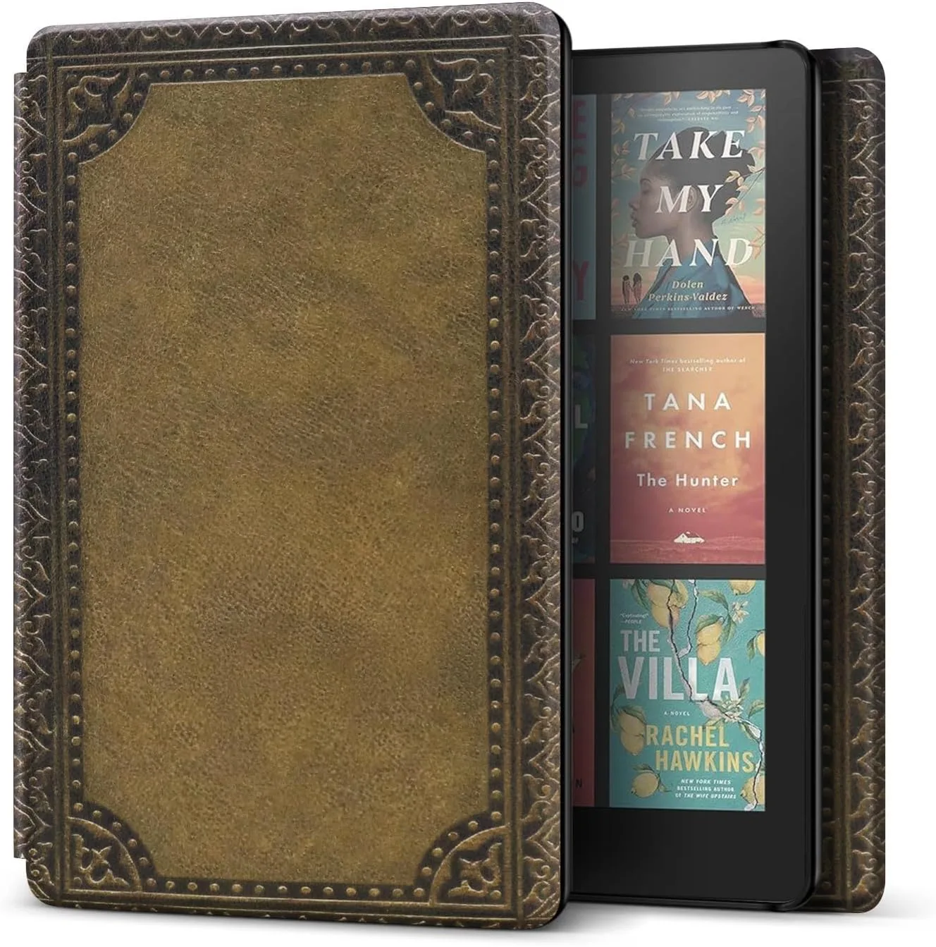 TNP Kindle Paperwhite 12th Gen Case, Colorsoft 7-Inch Cover, Vintage Brown
