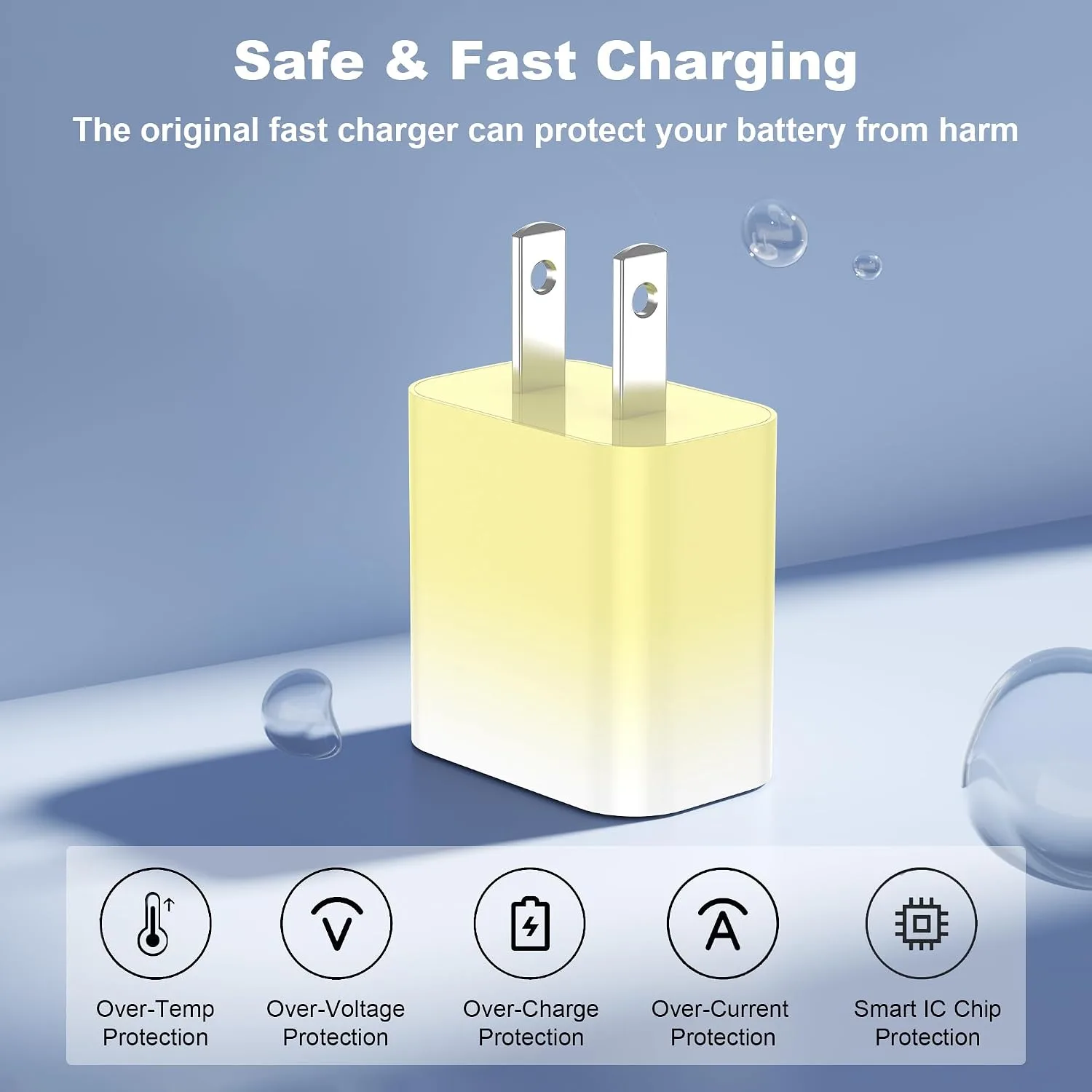 iPhone Charger Fast Charger,USB C Charger 4 Pack, 6FT Lightning Cable