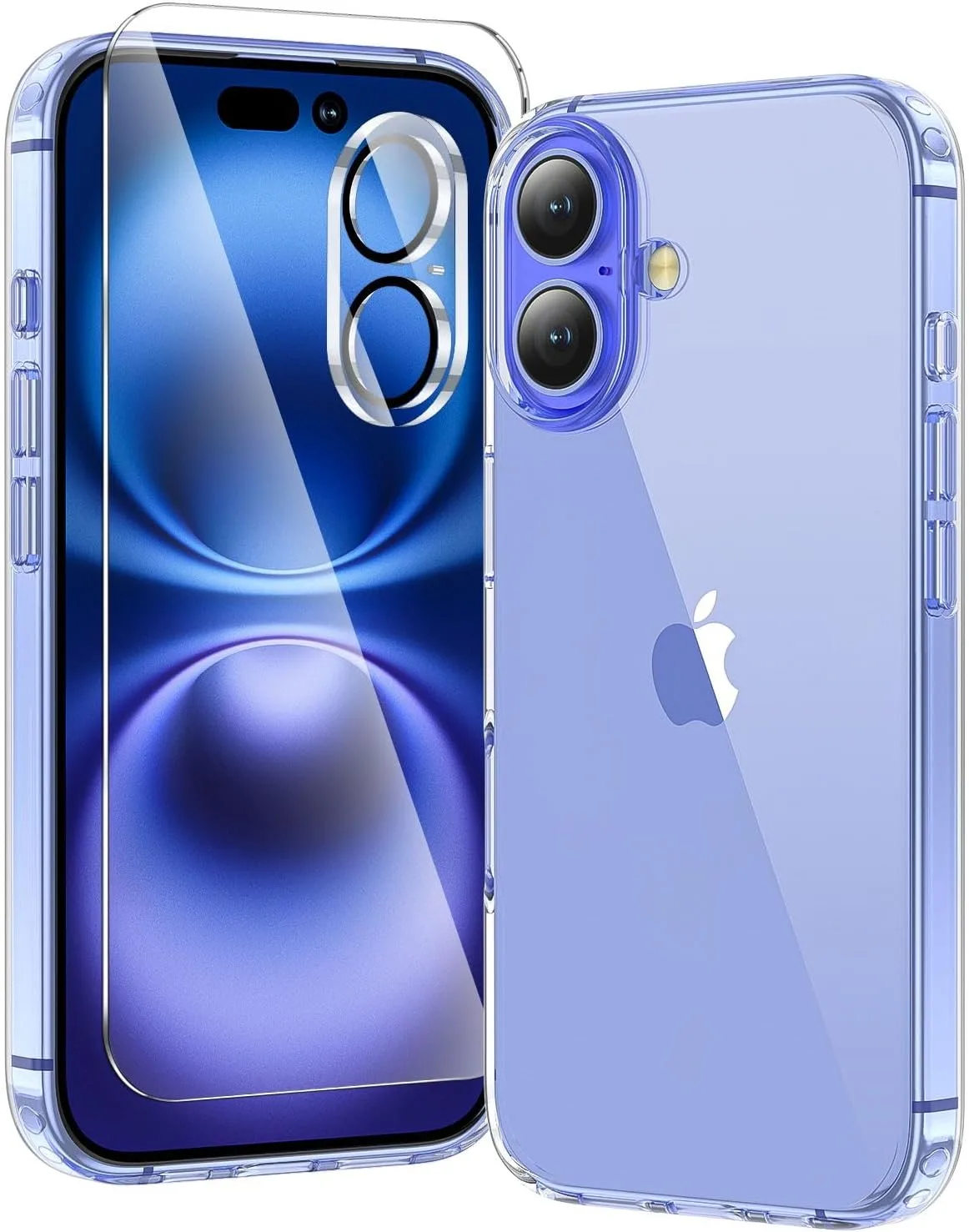 Carcasa para iPhone 16 Toushion 3 en 1 Transparente