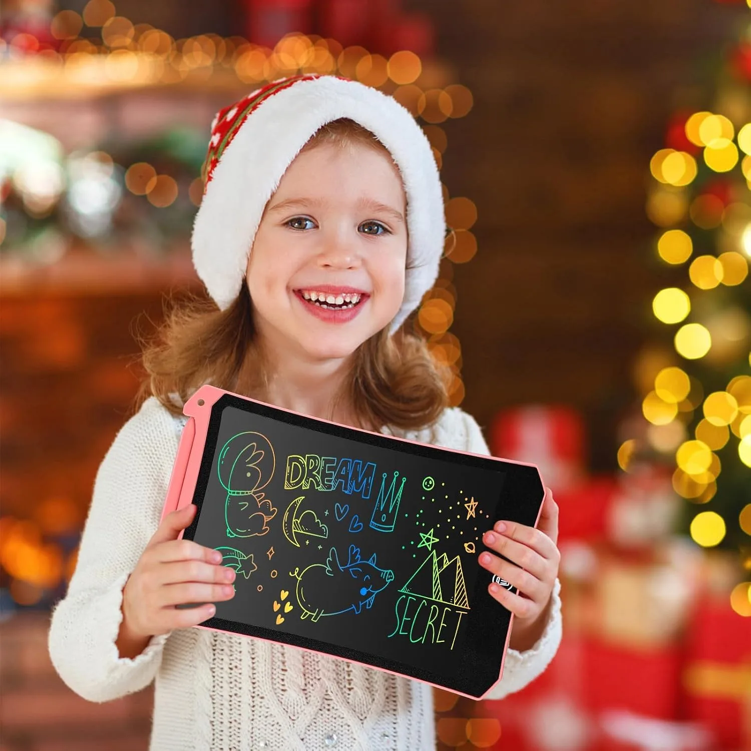 EooCoo 10 Inch LCD Writing Table for Kids, Drawing Pads 2 Pack