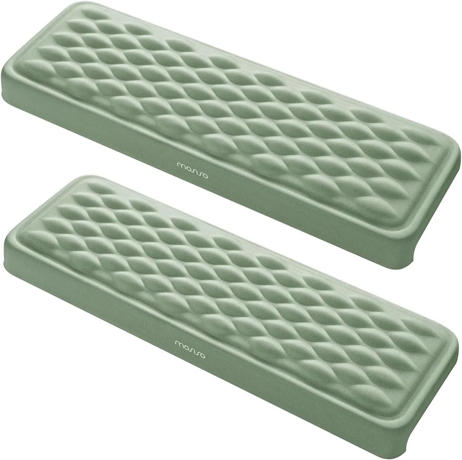 Mosiso Apoyabrazos para Escritorio L-Shaped Elbow Pad Verde Aceituna