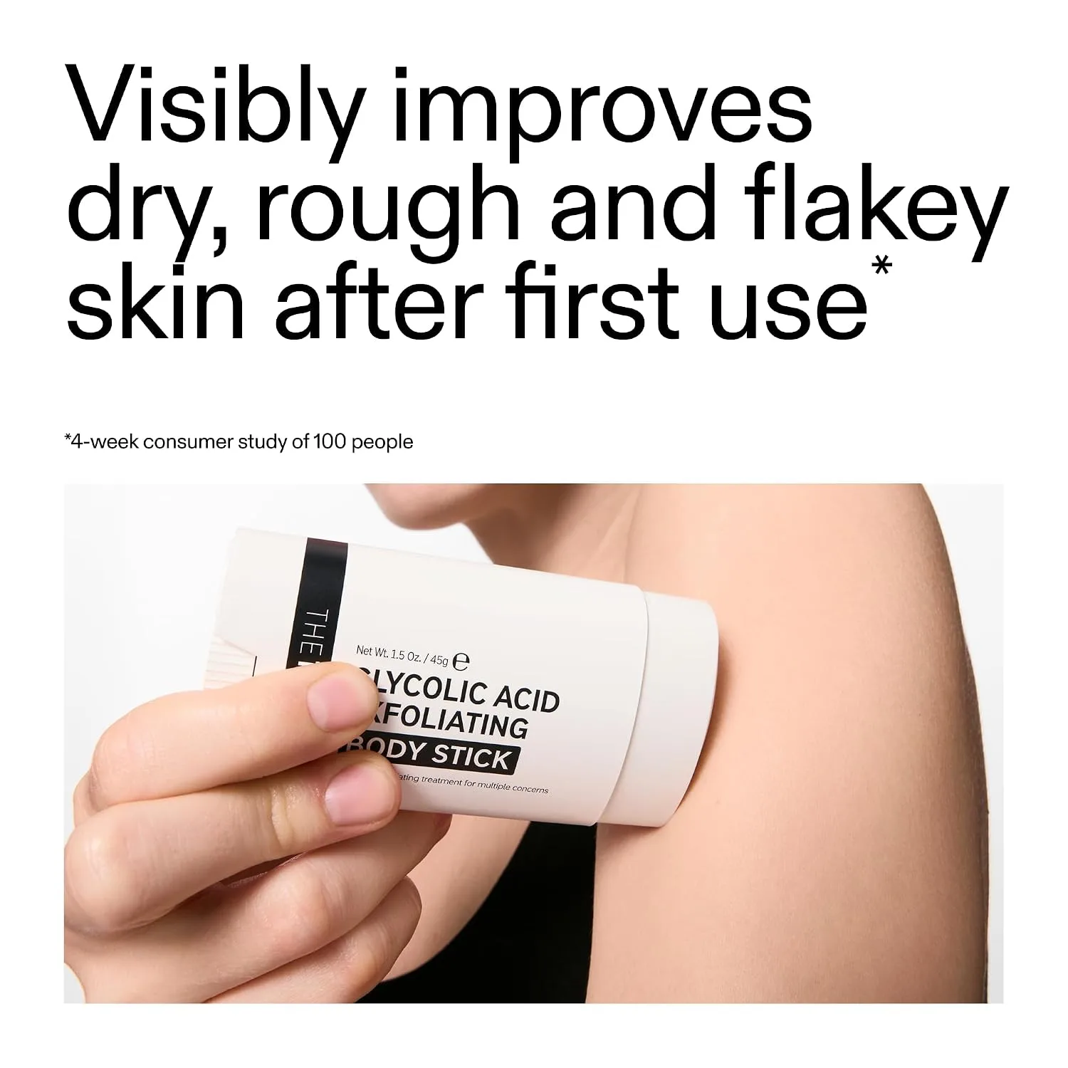 The INKEY List Glycolic Acid Exfoliating Body Stick 45g