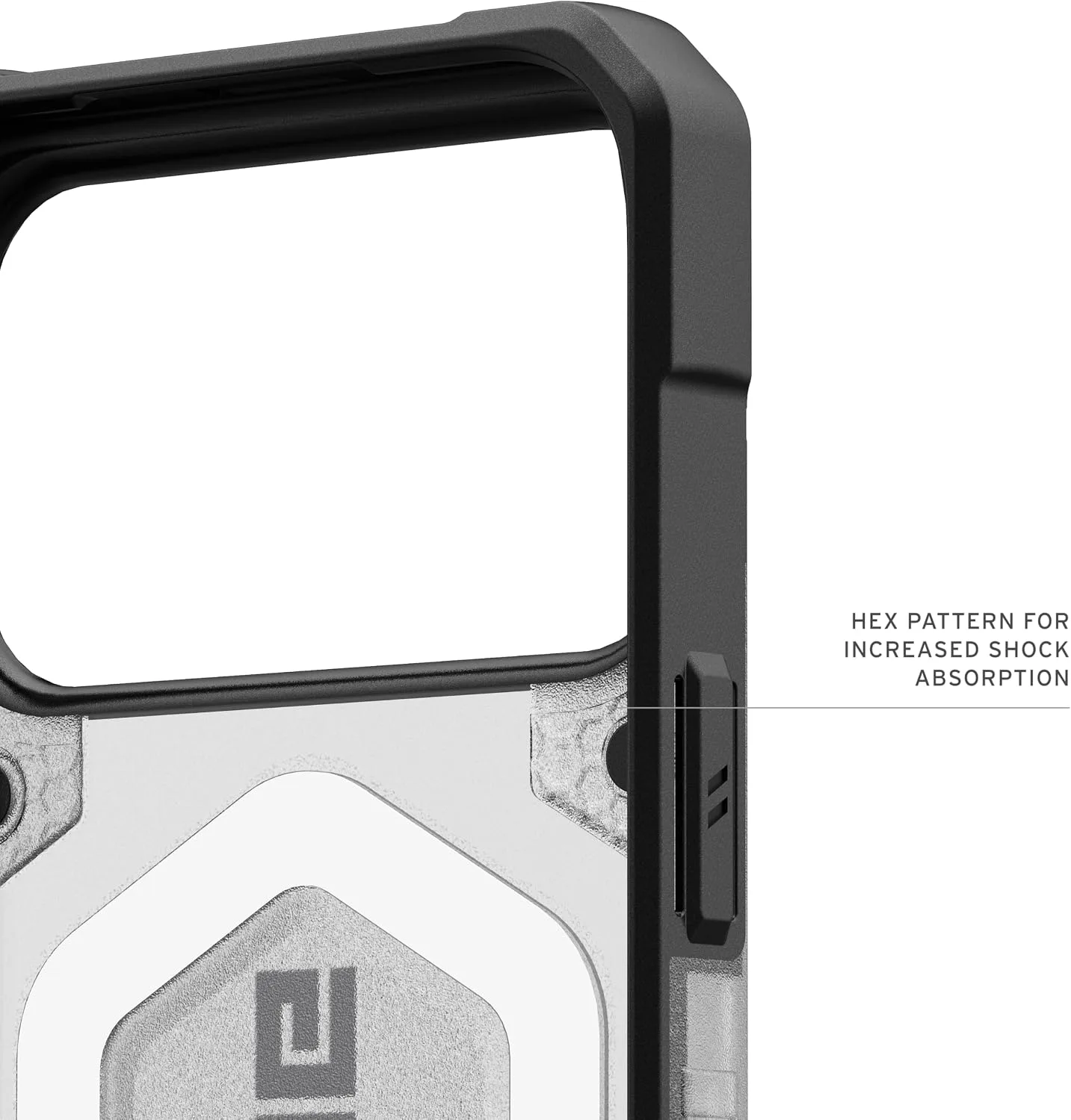 UAG Pathfinder Clear for iPhone 18 Pro Max Case/17 Pro Max Case, Ice/Silver