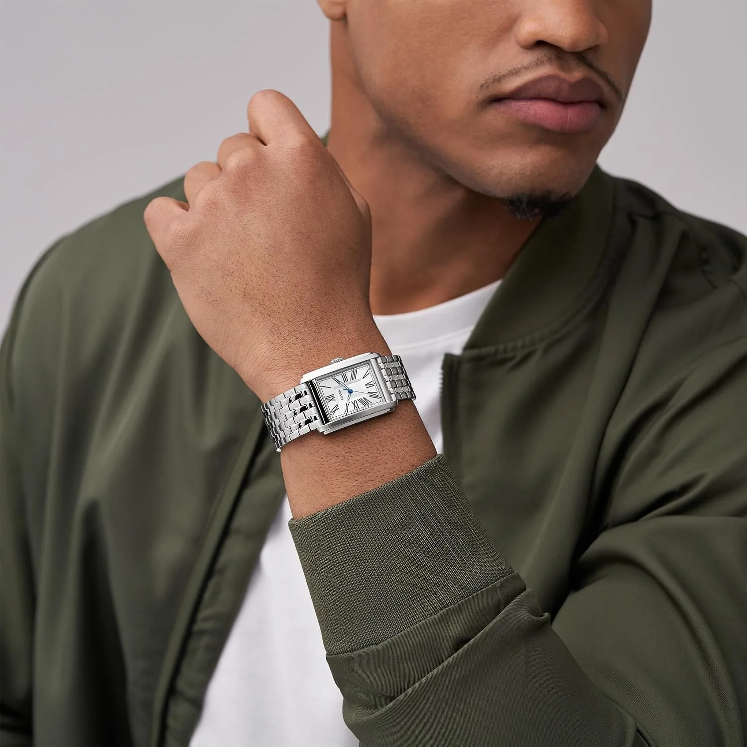 Fossil Men's Carraway Quartz Stainless Steel Three-Hand Watch