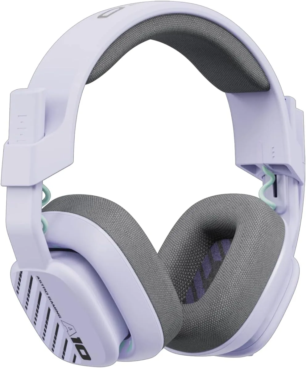 Audífonos Gamer Astro A10 Gen 2 Logitech con cable Lilac
