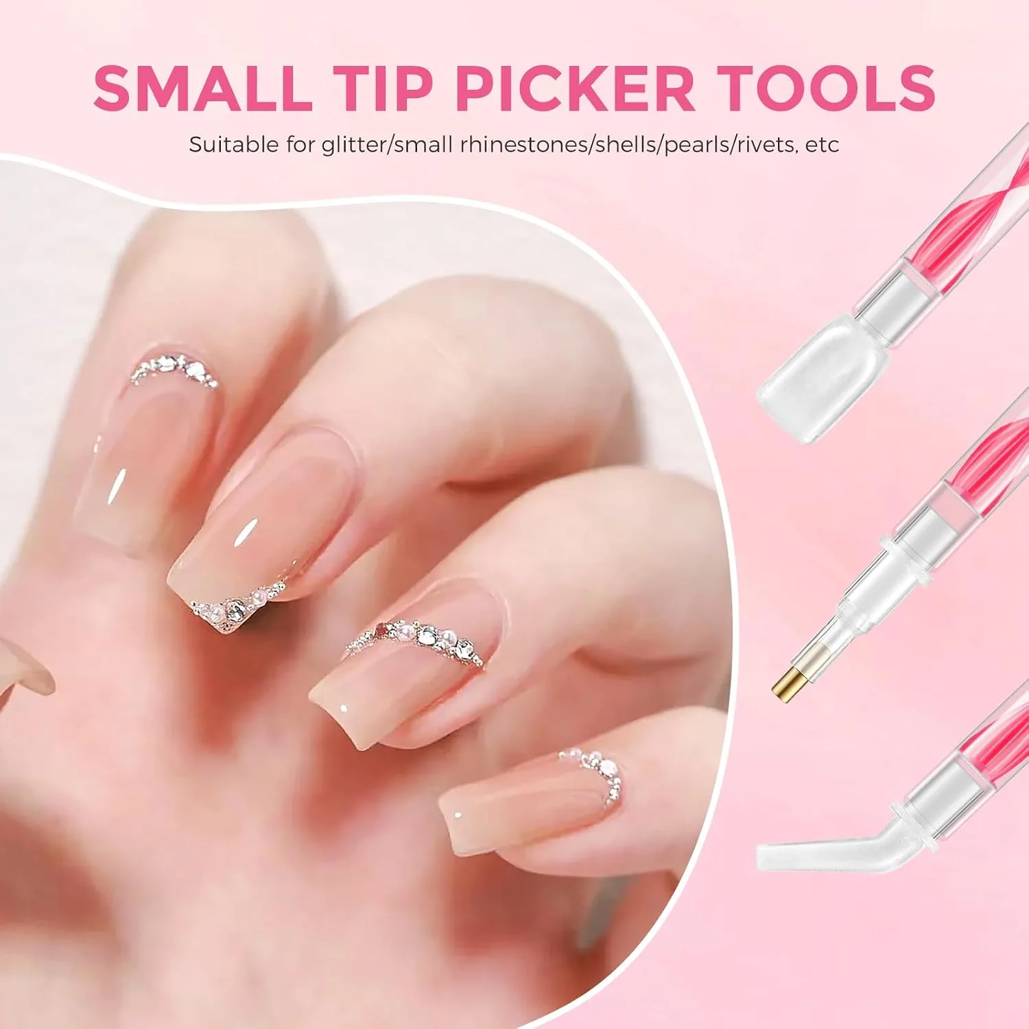 5.0 Pro Rhinestone Picker Tool Kit 16pcs, Bedazzling Pen | Diamond Art Tool