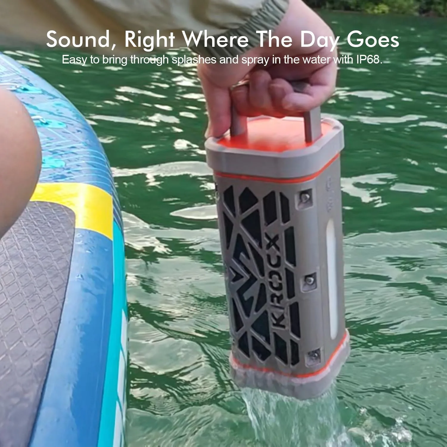 TRAVOR Premium Magnetic Bluetooth Speaker for Patio, Boat & Outdoor
