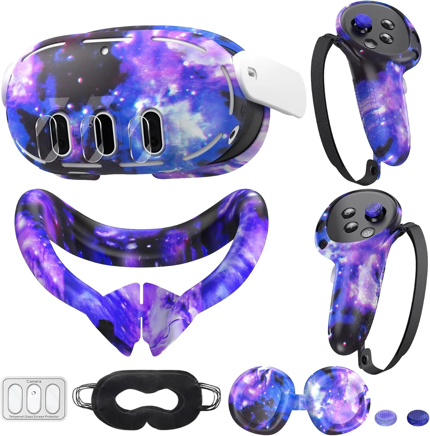 Set de accesorios para Meta Quest 3 Kang yu Starry Purple