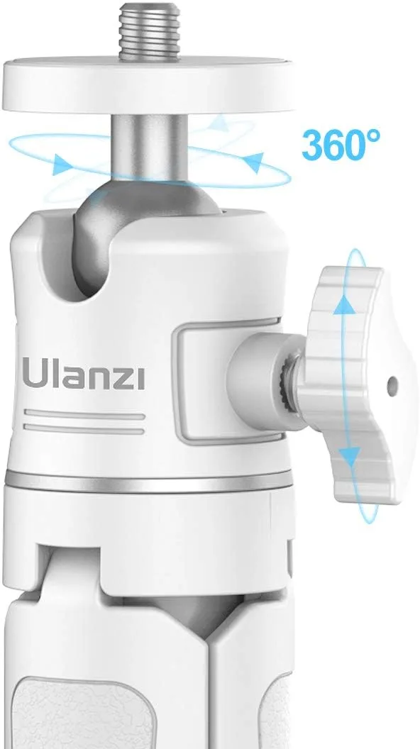 ULANZI Extension Pole Tripod Mini Selfie Stick Stand Handle Grip Vlogging