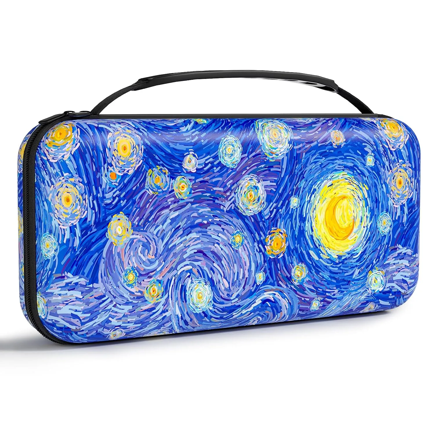 NPOOYI Carrying Case for Nintendo Switch OLED 2021/2017, Hard Shell Cover