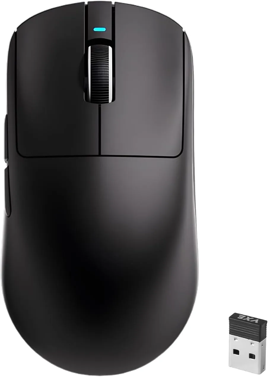 Mouse Gamer Mikiby ATK R1 SE+ Wireless 18000 DPI Tri-Mode Negro