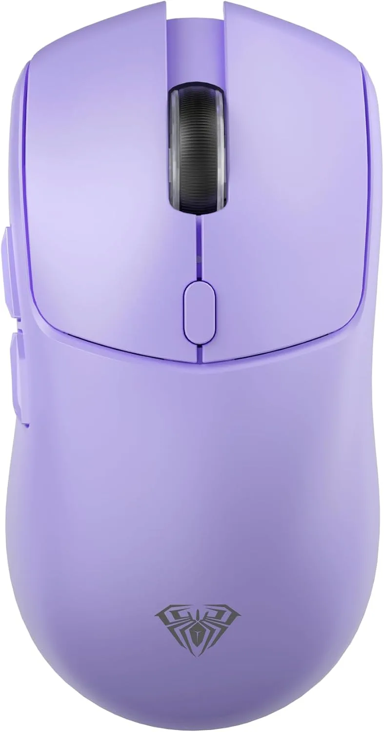 Mouse Gamer Aula SC580X inalámbrico morado 12000 DPI