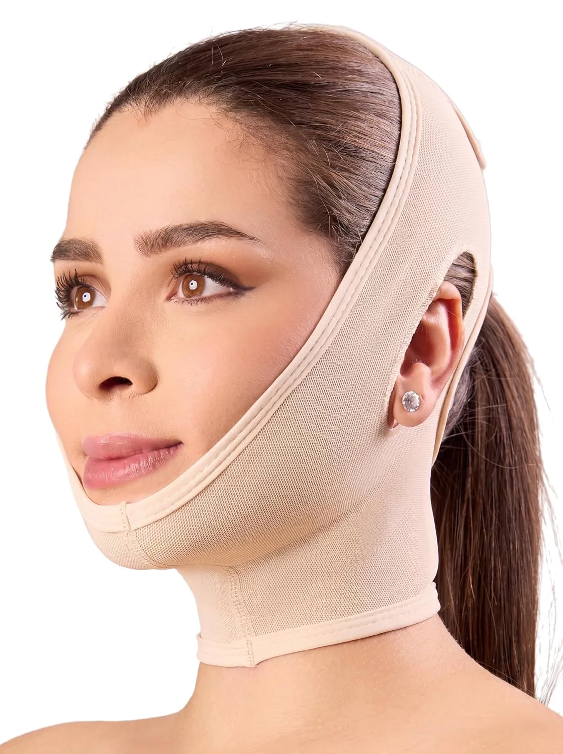Shape Concept 301 Chin Strap Support Band Neck Face High Compression