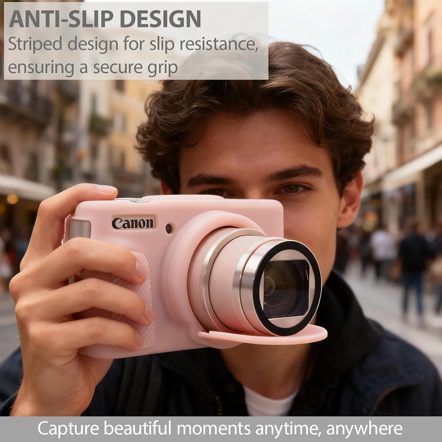 Case for Canon PowerShot SX740 HS, SX730 HS Camera - Jelly Pink