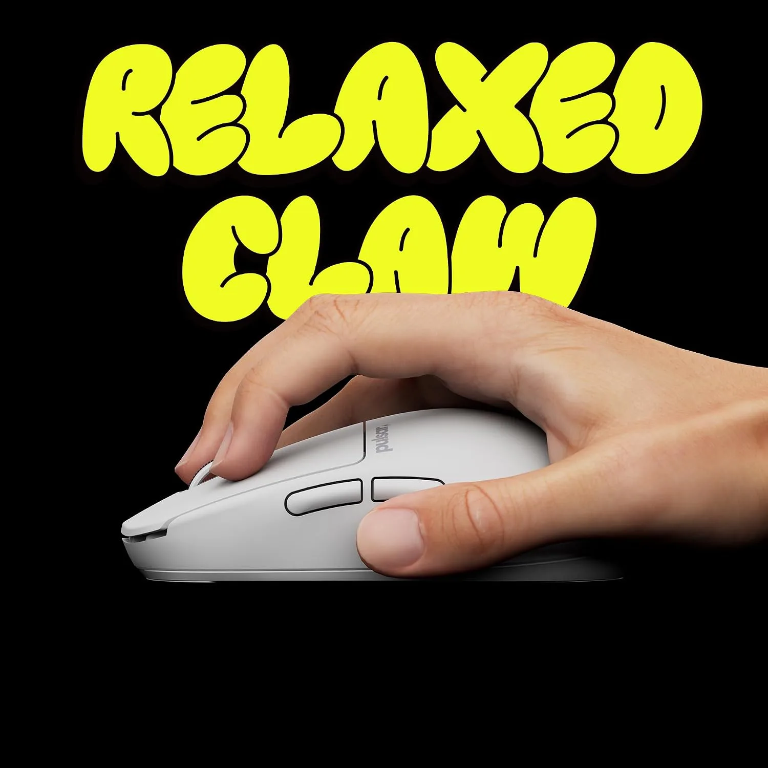 Pulsar Gaming Gears X2H Crazylight Gaming Mouse, Medium, Uyuni White