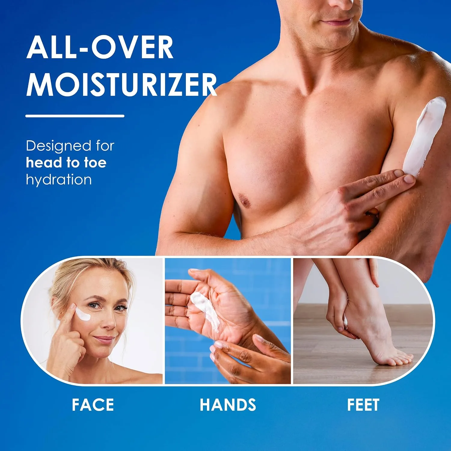Vanicream Moisturizing Cream, Body & Face Moisturizer, 16 Oz Tub