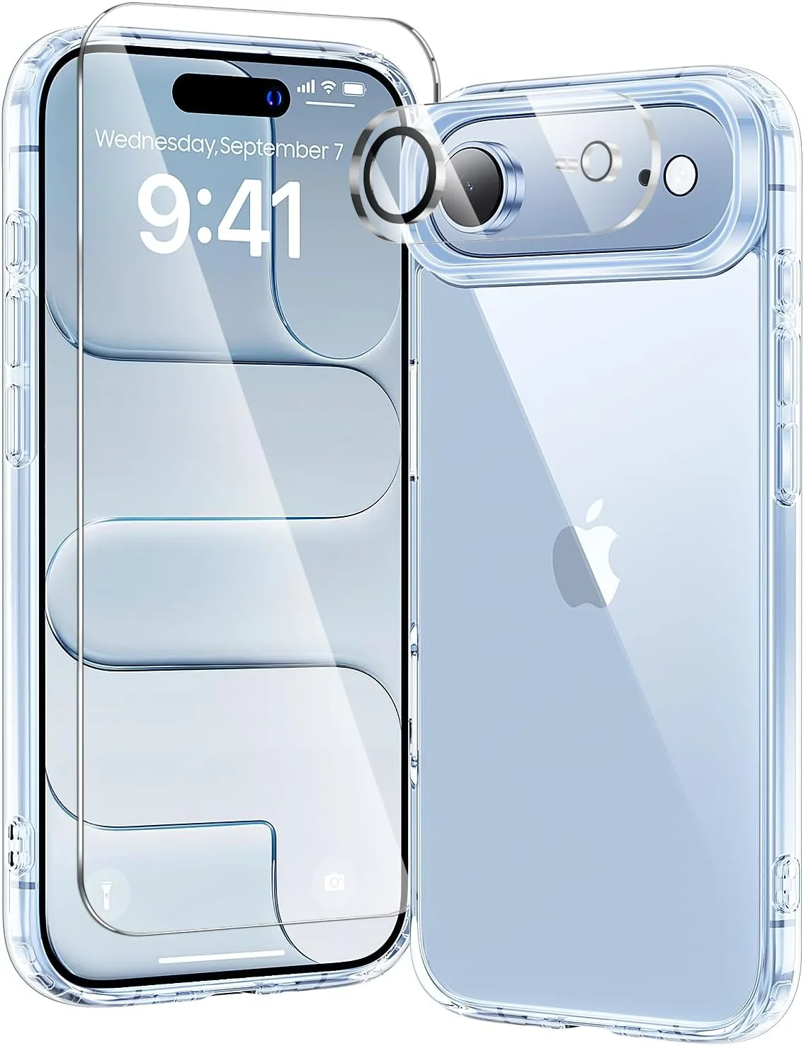 toushion 3 in 1 for iPhone Air Case Transparent