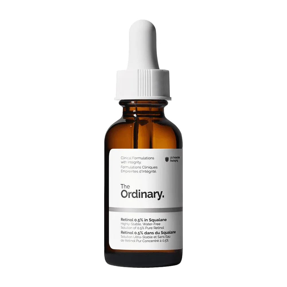Retinol 0.5% in Squalane 1oz / 30ml - sin caja