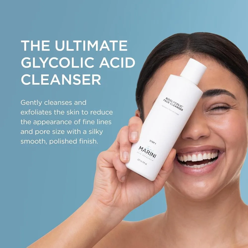 Jan Marini Skin Research Bioglycolic Face Cleanser Para Pieles Normales, Secas, Grasas, Sensibles 236ml