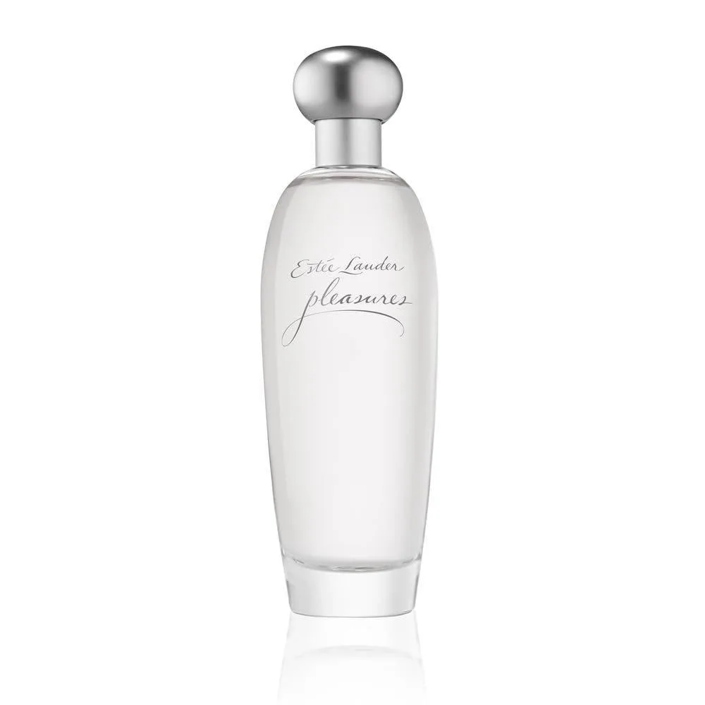Estée Lauder Pleasures Eau de Parfum Spray, fragancia floral para mujer con notas de lirio, peonía y jazmín, cautivadora y optimista