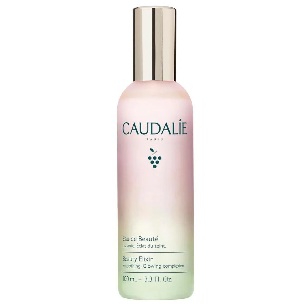 Caudalie Beauty Elixir Face Mist: Tónico que aprieta los poros + reduce la opacidad + fija el maquillaje