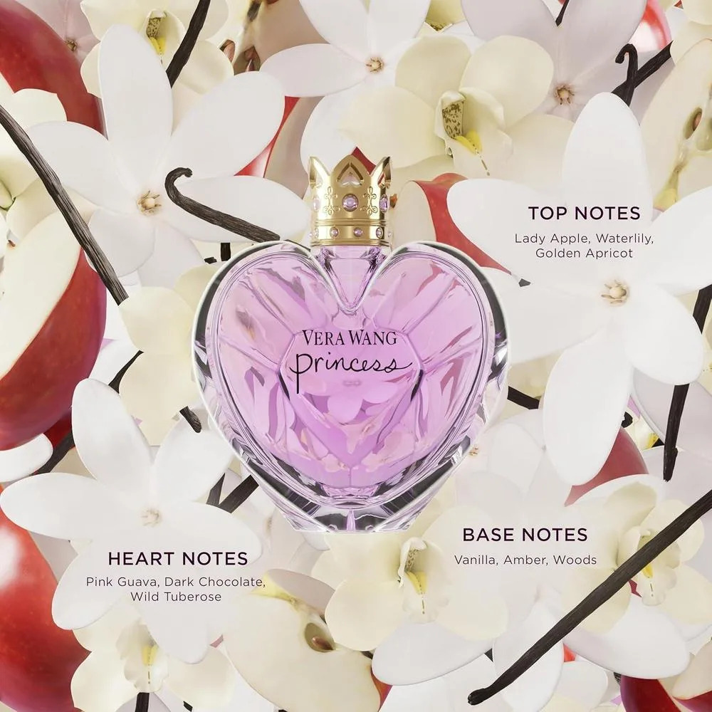 Vera Wang Princess Eau de Toilette Spray for Women, Vanilla