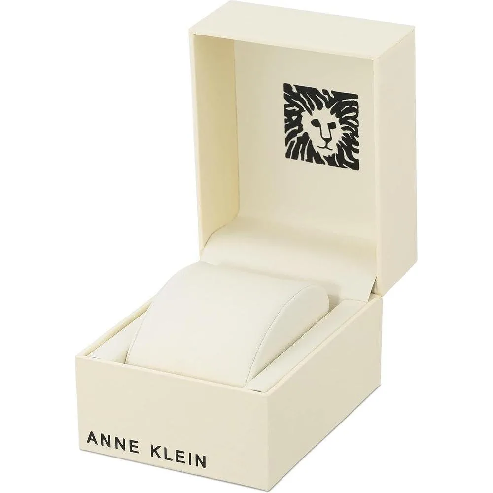 Reloj de pulsera Anne Klein para mujer, diseño elegante con movimiento de cuarzo japonés y resistencia al agua