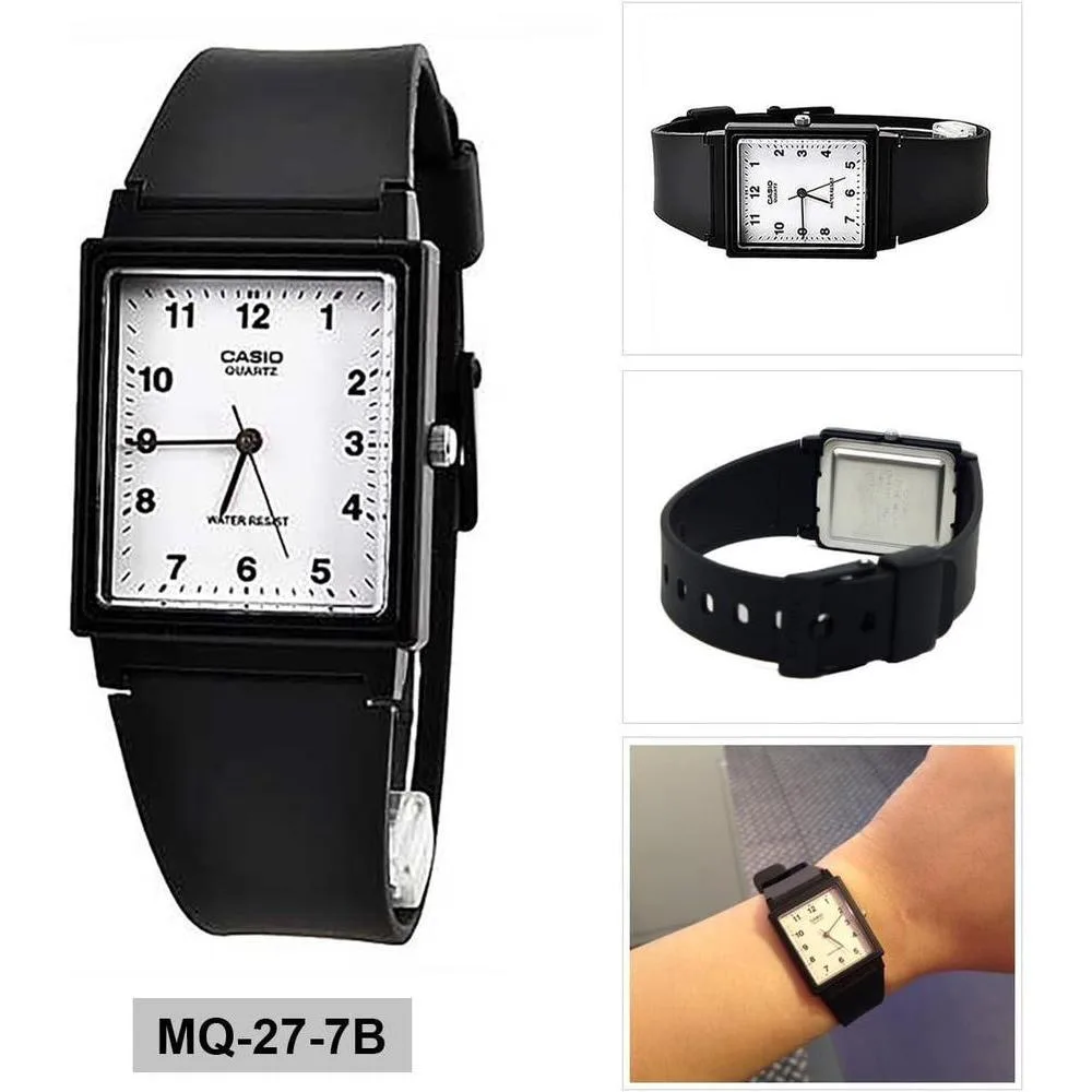 Reloj de pulsera Casio analógico para hombre, resistencia al agua, diseño clásico y duradero