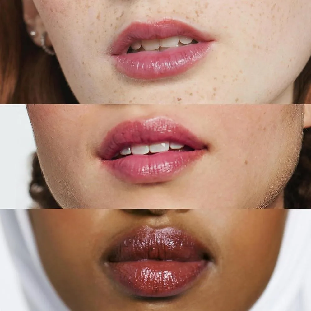 Clinique Almost Lipstick Bálsamo Labial Tintado en Tres Sombras Icónicas: Black Honey, Pink, Nude Honey