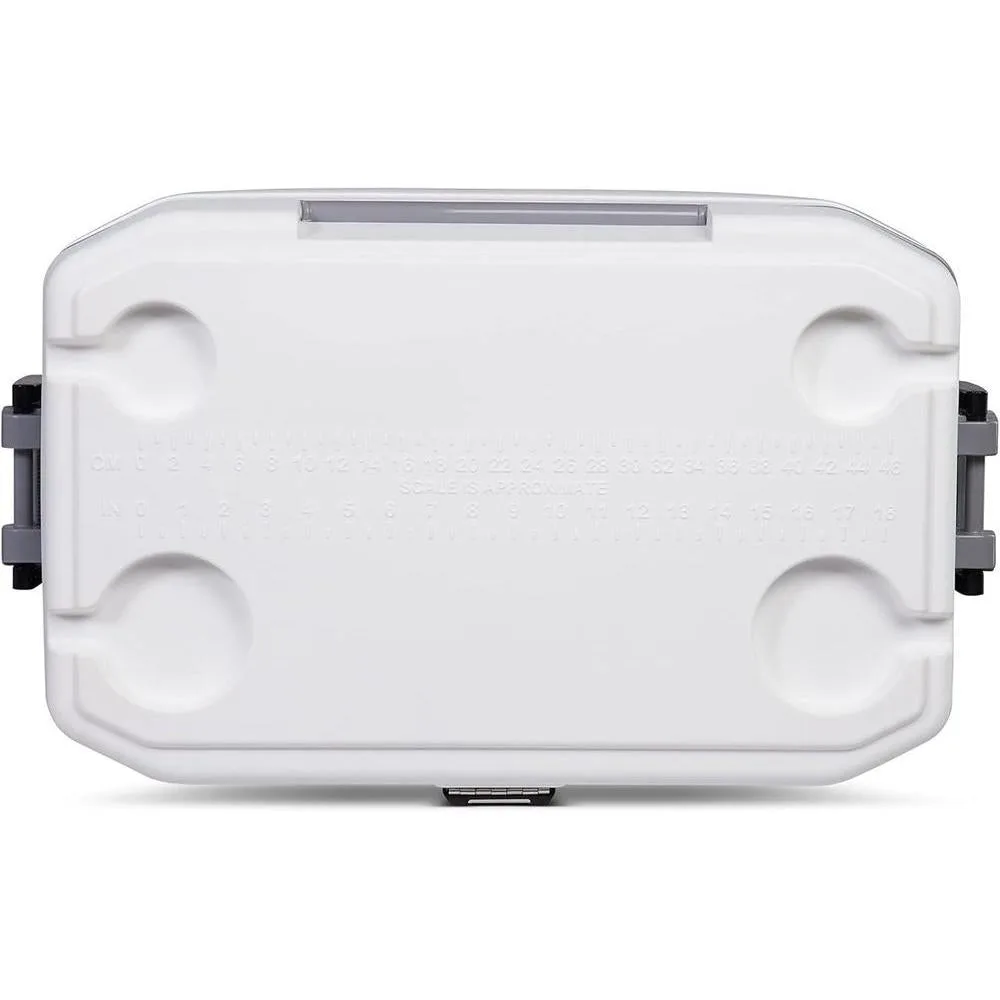 Hielera portátil y aislada para pesca, camping y navegación. Ideal para condiciones difíciles y exteriores