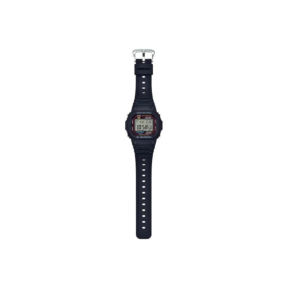 Casio G-Shock GWM5610-1 Reloj deportivo de resina para hombre, resistente y con energía solar, color negro