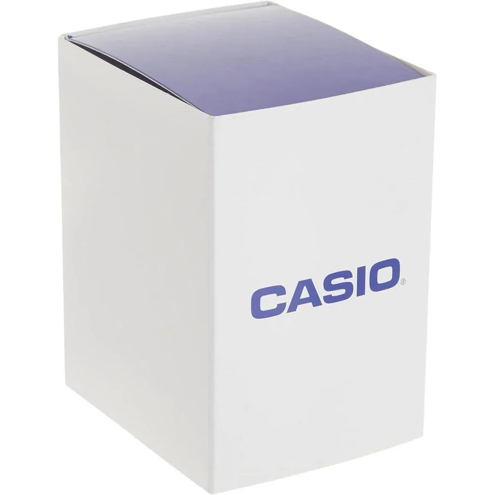 Reloj digital para hombre Casio Serie AE1200WH, resistente al agua, alarmas múltiples, cronómetro, temporizador y luz LED