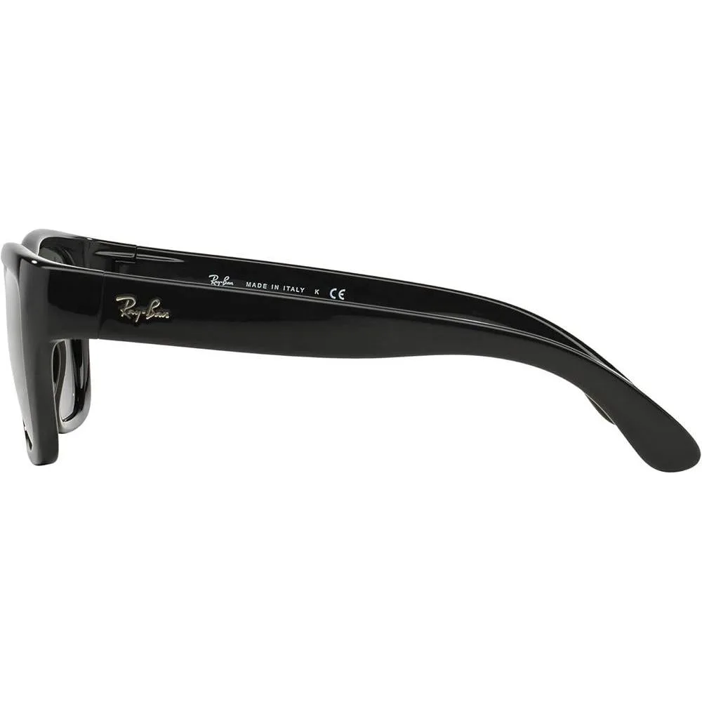 Ray-Ban Gafas de sol unisex con montura Habana ligera y lentes degradados marrones ideales para rostros ovalados