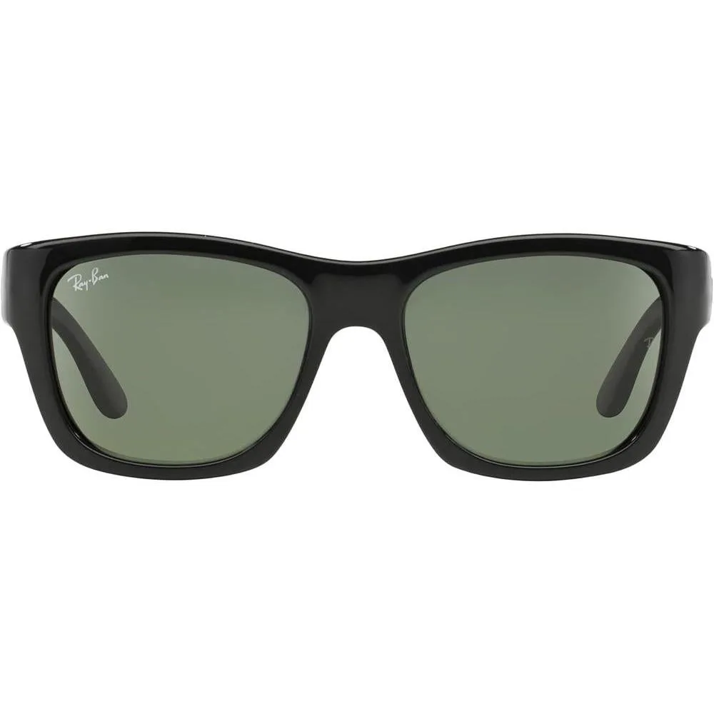 Ray-Ban Gafas de sol unisex con montura Habana ligera y lentes degradados marrones ideales para rostros ovalados