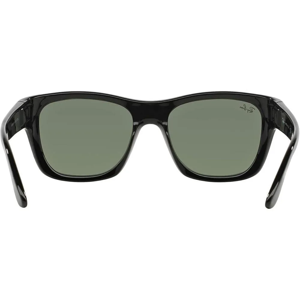 Ray-Ban Gafas de sol unisex con montura Habana ligera y lentes degradados marrones ideales para rostros ovalados