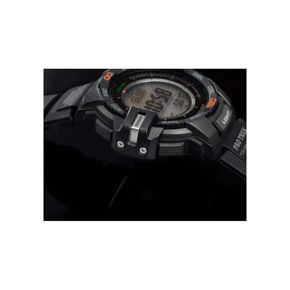 Casio Pro Trek PRG-270 reloj digital deportivo solar multifunción con sensor triple para hombre