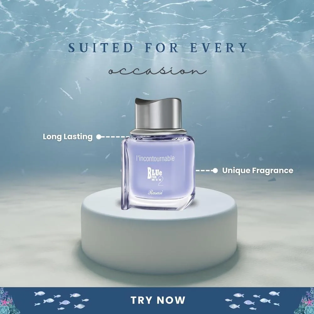 RASASI Blue 2 L'incontournable Eau De Parfum Spray for Men