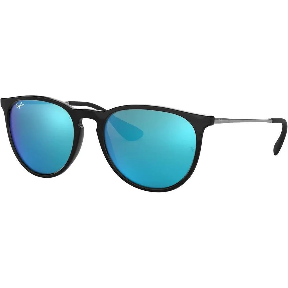 Gafas de sol redondas unisex Ray-Ban RB4171 Erika con protección UV y micas ligeras para reducir tensión ocular. Incluye estuche y paño