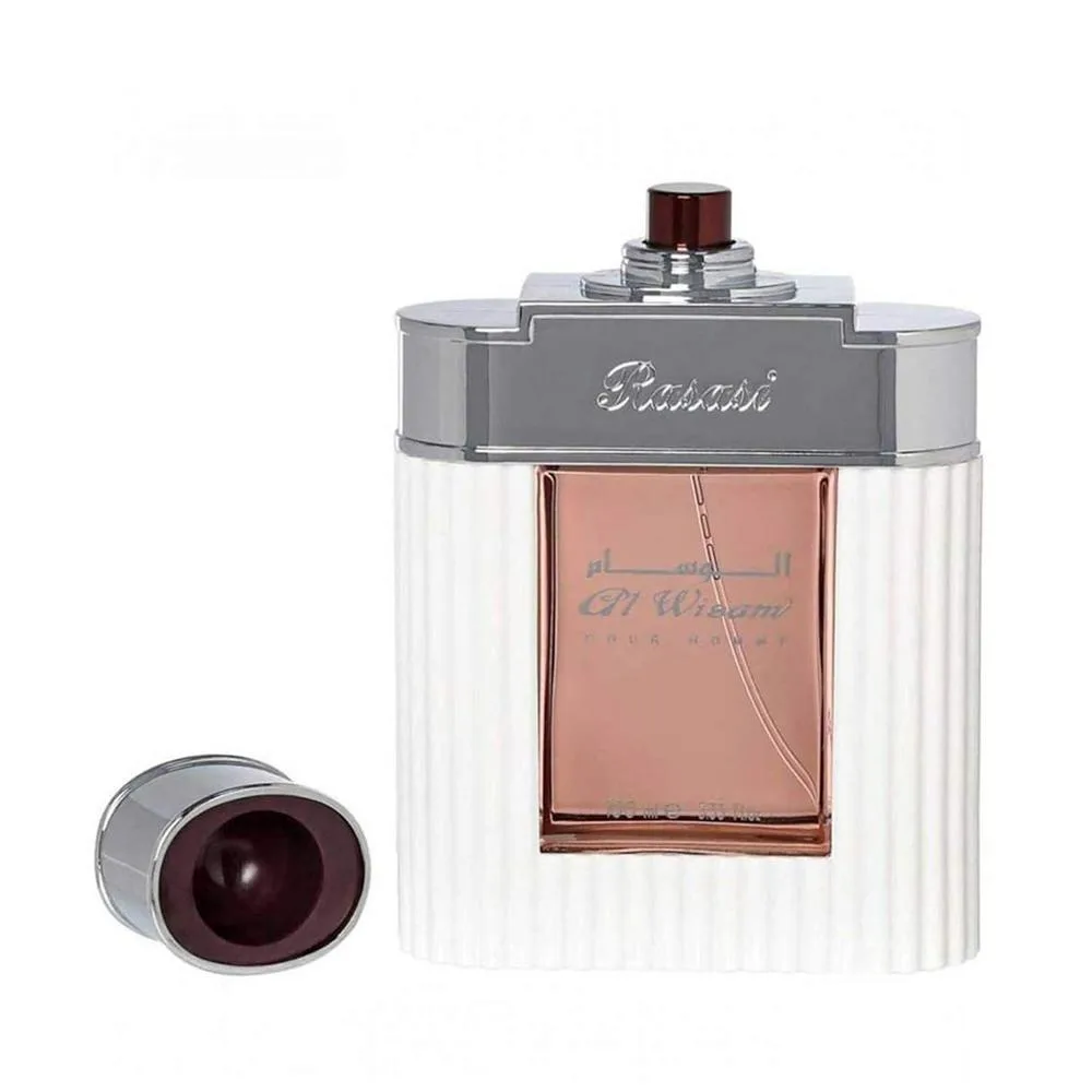 RASASI Al Wisam Day EDP para hombres, fragancia exclusiva con sándalo, almizcle y ámbar, larga duración